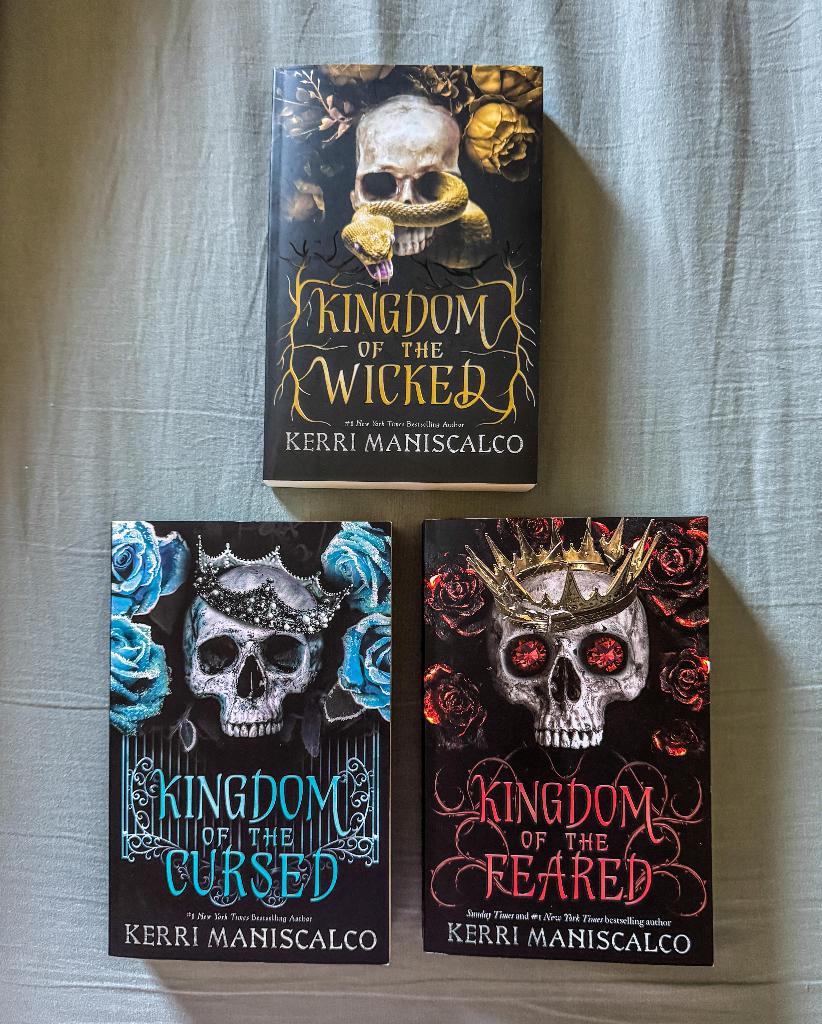 Kingdom of the Wicked boekenserie - Kerri Maniscalco, Ophalen of Verzenden, Zo goed als nieuw, Kerri Maniscalco