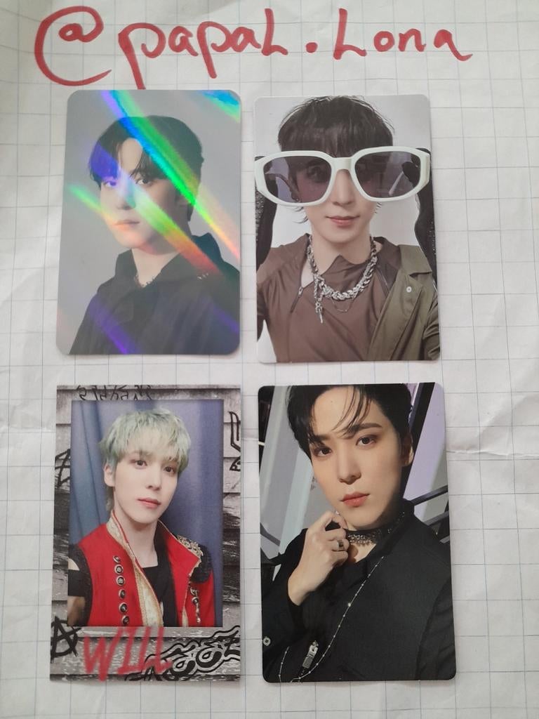 Yunho Ateez set photocards, Ophalen of Verzenden, Zo goed als nieuw, Foto of Kaart