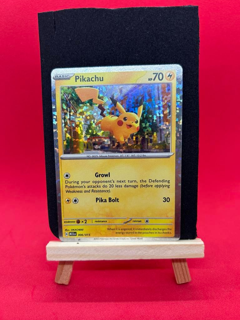 Pikachu #006/015 – McDonald’s Promos 2023 – Holo Promo, Ophalen of Verzenden, Zo goed als nieuw