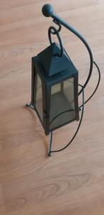 Moderne design lantaarn piramide, 25 tot 50 cm, Ophalen of Verzenden, Zo goed als nieuw, Metaal