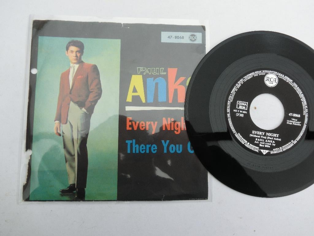 Paul Anka Every night, 7 inch, Single, Ophalen of Verzenden, Zo goed als nieuw
