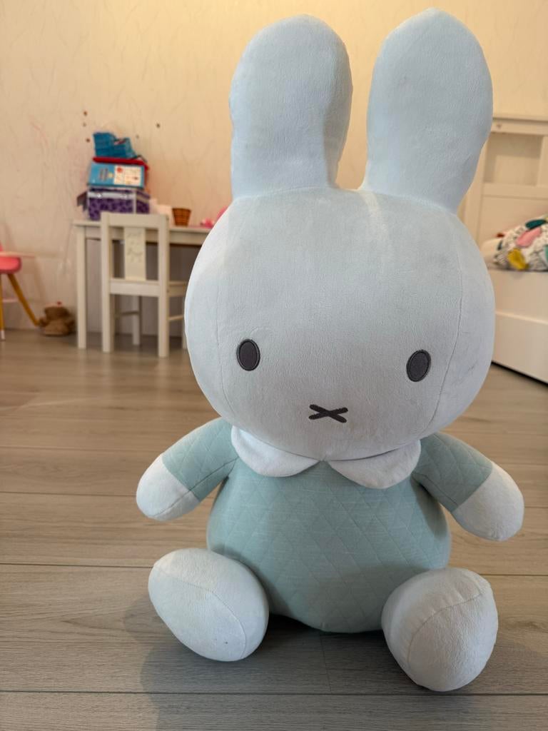 Mintgroene Nijntje knuffel - Zo goed als nieuw, Ophalen, Groen, Overige merken, Konijn