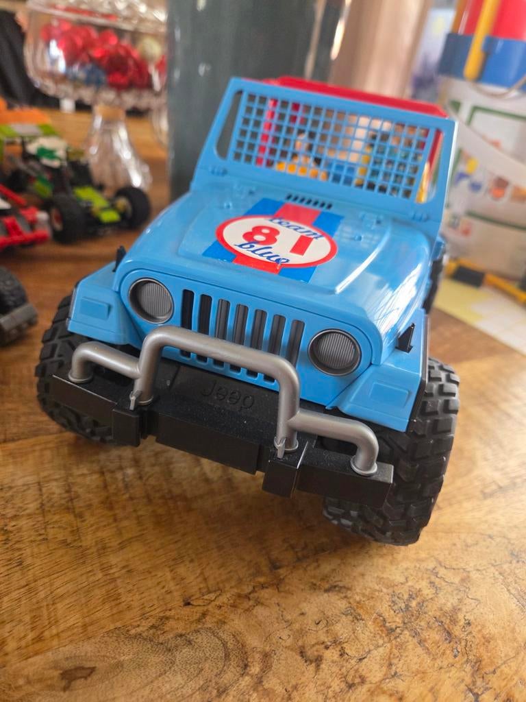 Bruder Jeep Cross Country Racer (model 02541) met poppetjes, Kinderen en Baby's, Speelgoed | Speelgoedvoertuigen, Ophalen of Verzenden