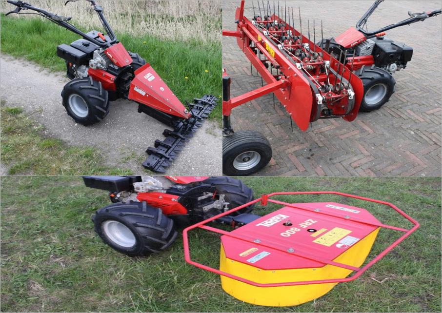 Köppl Atra 14 balkmaaier maaier grasmaaier trommelmaaier, Tuin en Terras, Grasmaaiers, Ophalen, Köppl, Benzine-grasmaaier, 50 cm of meer