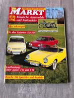 Oldtimer Markt: Fiat 850, Porsche 356, DKW F11, F12 en /30, Ophalen of Verzenden, Gelezen, Algemeen