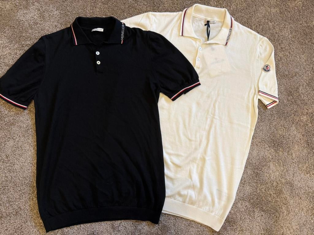 Moncler polo, Ophalen of Verzenden, Nieuw, Zwart