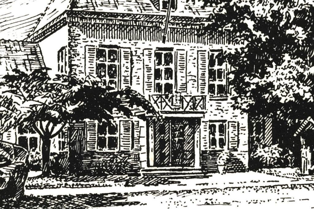 801115	Diever	Drenthe	Gemeentehuis 	Gelopen met postzegel, Ophalen of Verzenden, 1960 tot 1980, Gelopen, Drenthe