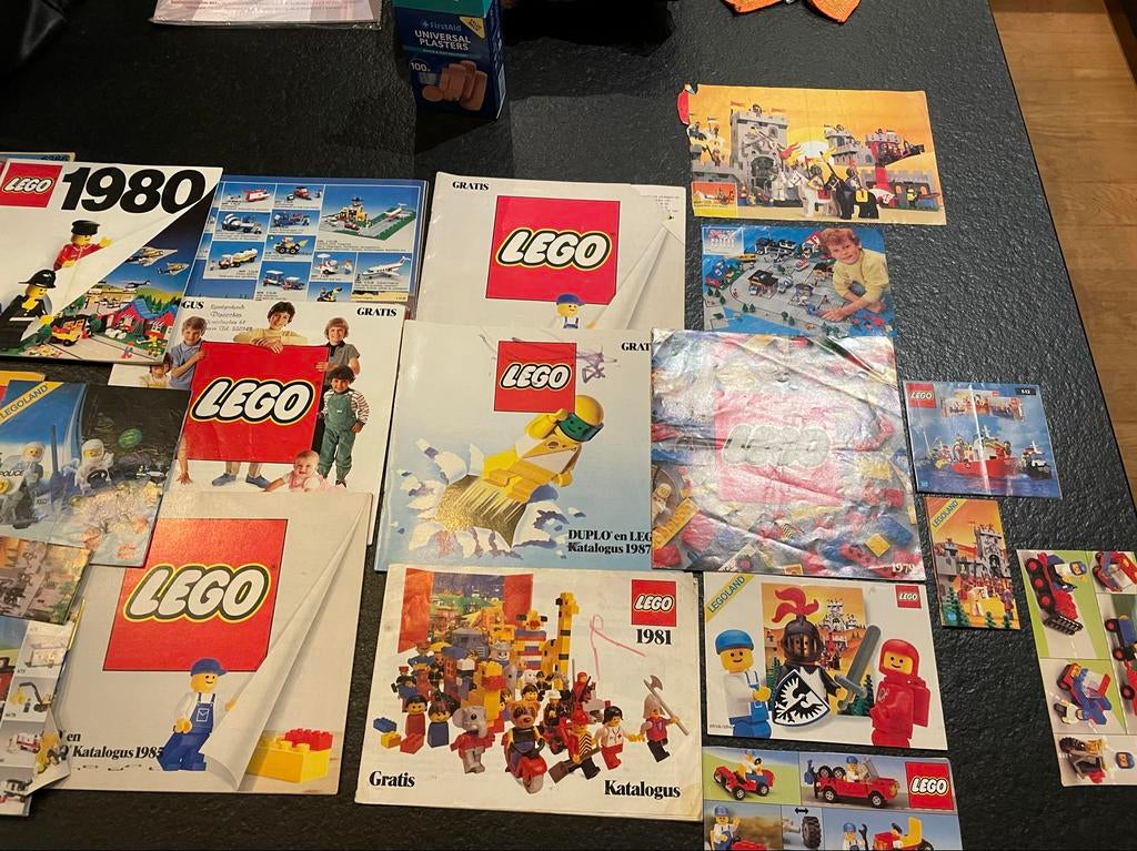 Lego : 6 boxen vol trein, boot, auto's en meer!, Ophalen, Gebruikt, Losse stenen, Lego