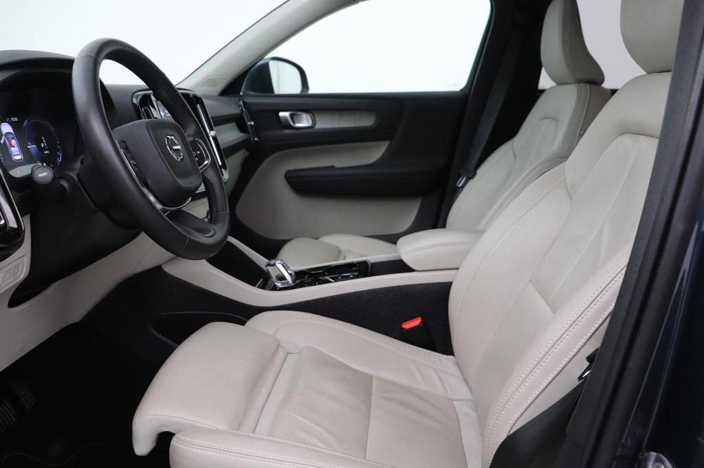 Volvo XC40 T4 Recharge Inscription | Leder | Keyless | Camer, Auto's, Volvo, Gebruikt, Euro 6, 129 pk, Blauw