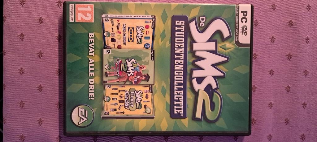 De Sims 2 Studentencollectie (PC DVD-ROM), Gebruikt, 1 speler, Ophalen of Verzenden, Vanaf 12 jaar