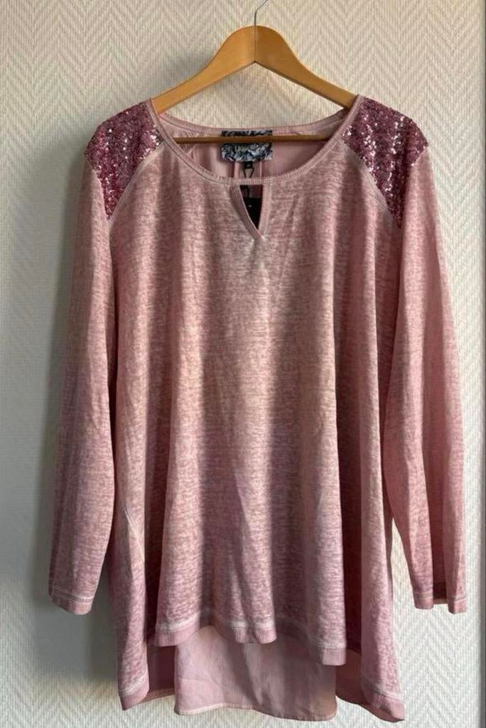 No Secret maat 52, Kleding | Dames, Grote Maten, Ophalen of Verzenden, Nieuw, Roze, Blouse of Tuniek