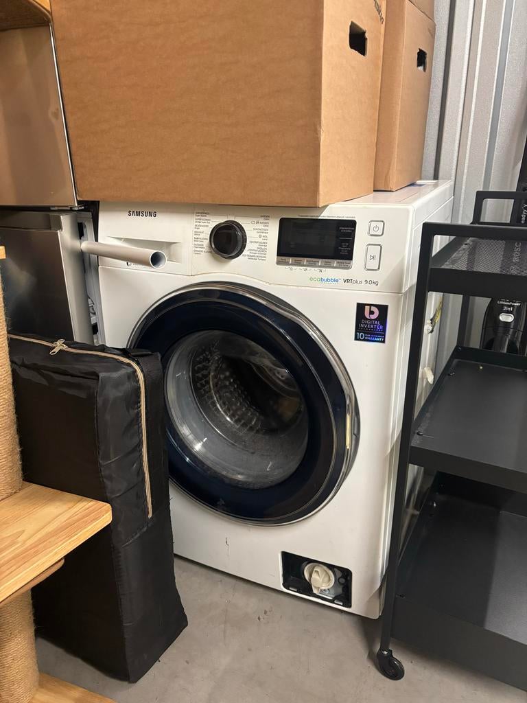 Samsung EcoBubble VRTplus 9.0kg Wasmachine, Ophalen, 1200 tot 1600 toeren, 8 tot 10 kg, Zo goed als nieuw