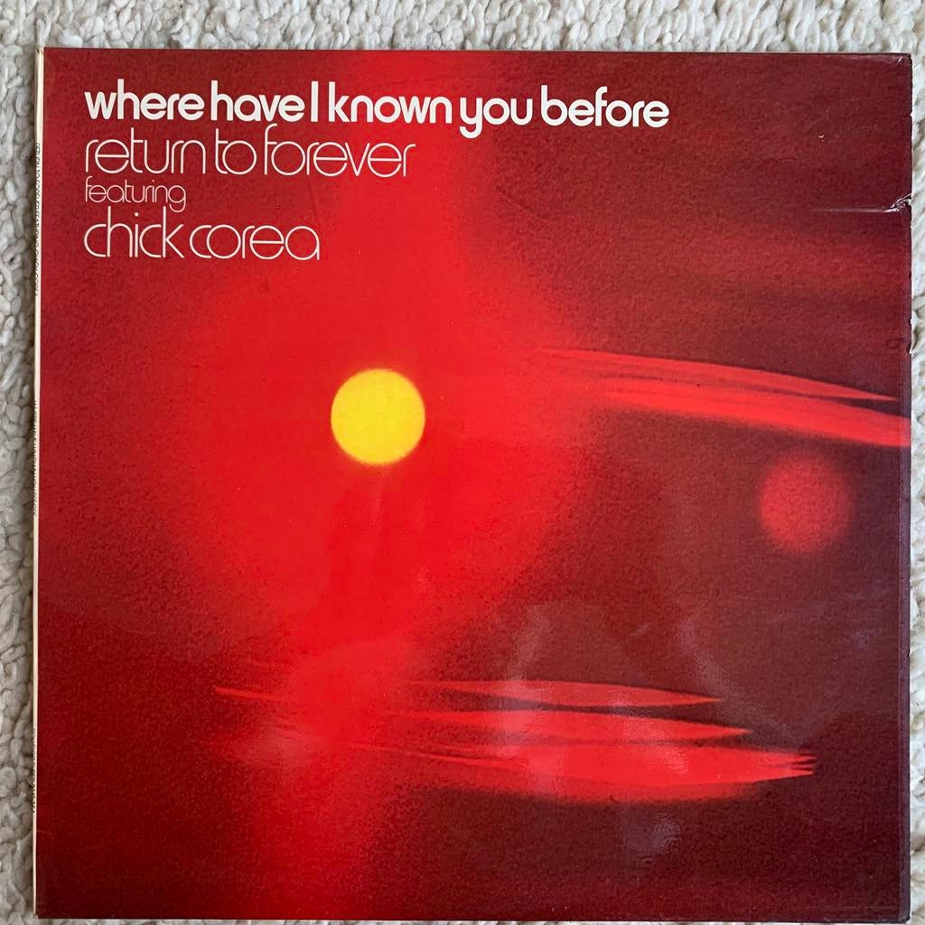 Lp / Return to forever & chic corea, Cd's en Dvd's, Vinyl | Jazz en Blues, 1960 tot 1980, Ophalen of Verzenden, Zo goed als nieuw