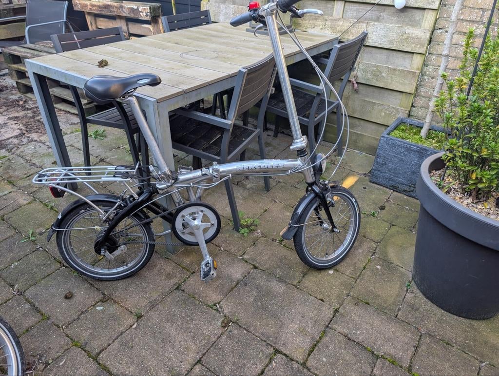 2 vouwfietsen - aandrijfriem afstellen nodig, 20 inch of meer, Gebruikt, Totaal opvouwbaar, Ophalen