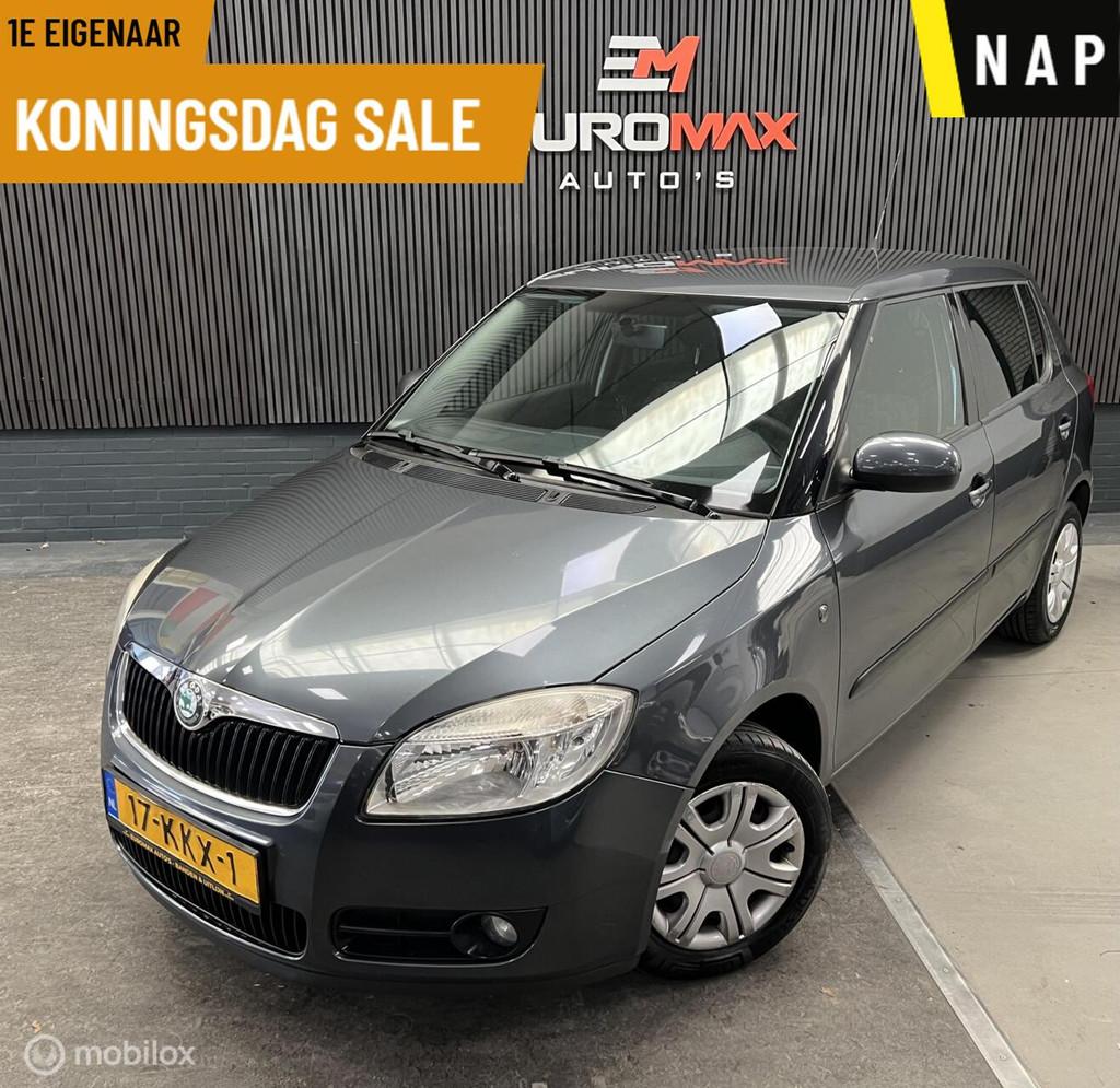 Skoda Fabia 1.4-16V Ambition 1e eigenaar distr. verv. cruise, Voorwielaandrijving, 4 cilinders, Origineel Nederlands, Bedrijf