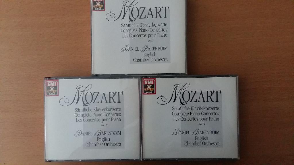 Mozart -The Complete Piano Concertos volume 1, 2 en 3, Cd's en Dvd's, Cd's | Klassiek, Ophalen, Gebruikt, Boxset, Overige typen