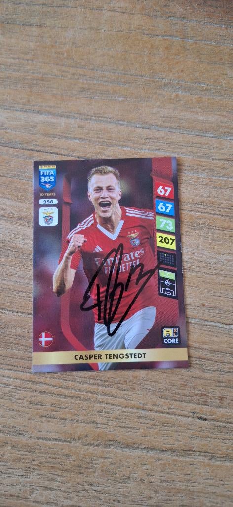 Panini trading card met handtekening; Tengstedt # Feyenoord, Ophalen of Verzenden, Nieuw, Feyenoord, Spelerskaart