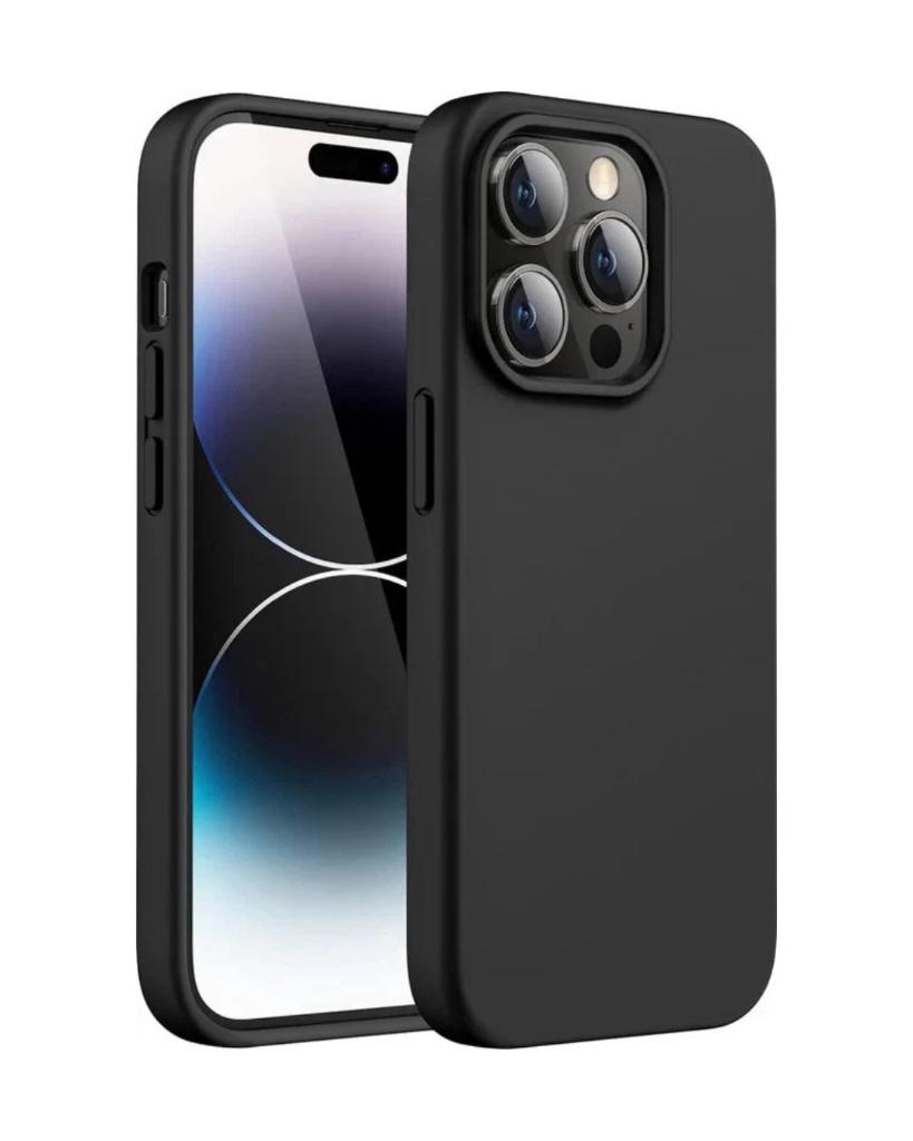 iPhone 14 Case Black – Shockproof Slim Cover, Verzenden, Nieuw, IPhone 14 Pro Max, Hoesje of Tasje