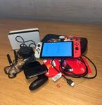 Nintendo Switch Oled Pakket, Ophalen of Verzenden, Gebruikt, Met 2 controllers, Switch OLED