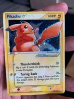 Pikachu Gold Star – Heavy Played, Ophalen of Verzenden, Gebruikt