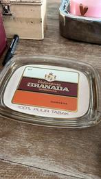 Mooie glazen betaalschotel “Granada senoritas 100% puur, Ophalen of Verzenden, Zo goed als nieuw