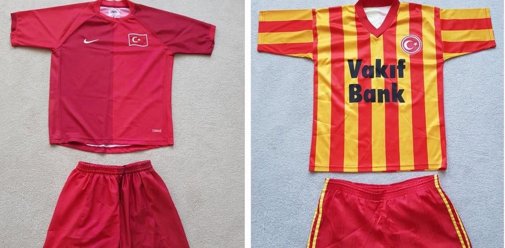 Voetbal uniform turkije uniformen sportkleding sport kleding, Maat S, Verzenden, Set