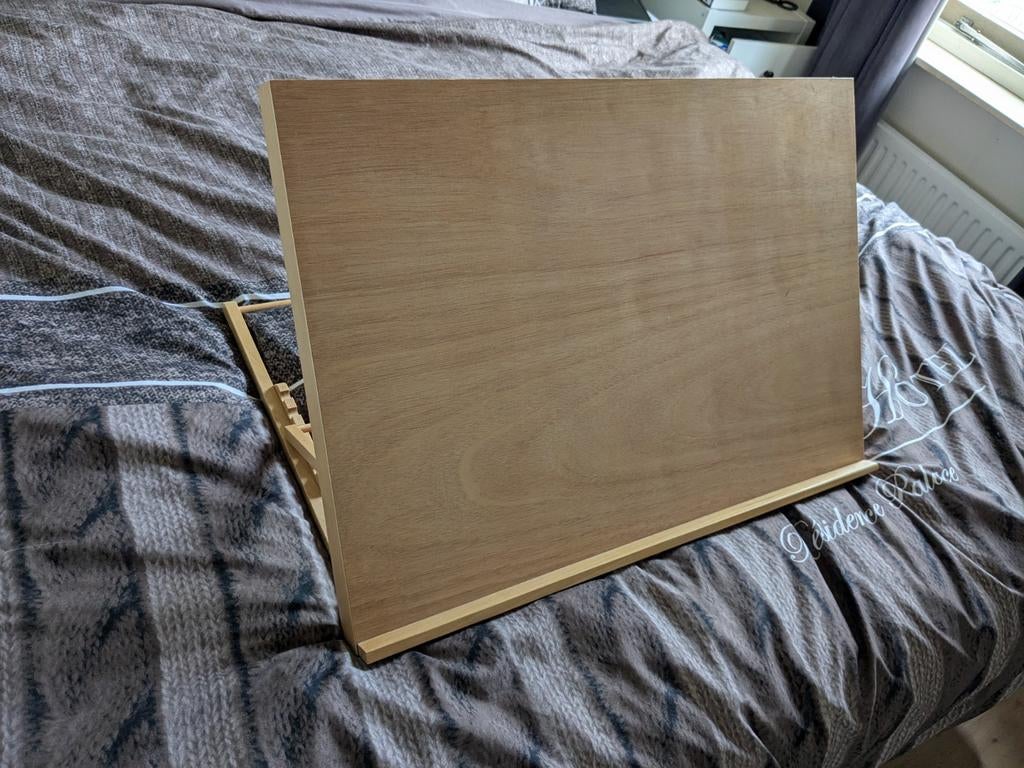 Verstelbare houten tekentafel of schilderworkstation, geschi, Ophalen, Nieuw