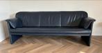 Leolux 3-zits leren bank - Donkerblauw, Ophalen, Gebruikt, Driepersoons, 200 tot 250 cm