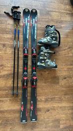 Rossignol ski 170, tecnica 43, leki 130, Sport en Fitness, Skiën en Langlaufen, Ophalen, 160 tot 180 cm, Rossignol, Zo goed als nieuw