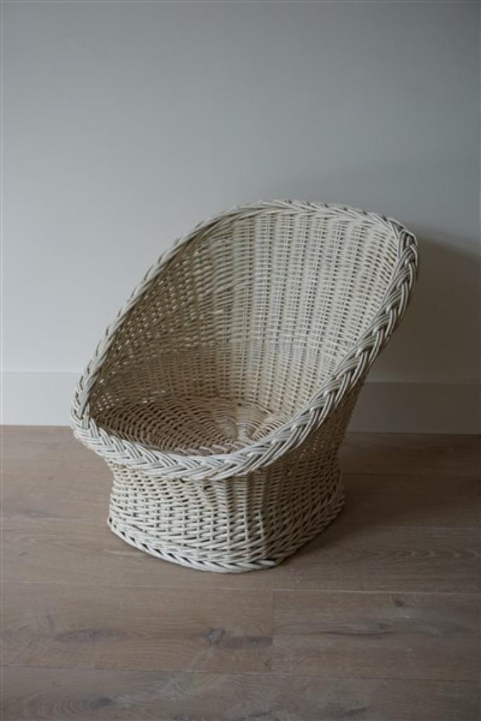 Vintage rotan rieten stoel kind, Kinderen en Baby's, Ophalen, Gebruikt, -, -