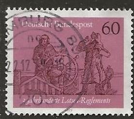 Duitsland 51, zeeman, Verzenden, BRD, Gestempeld