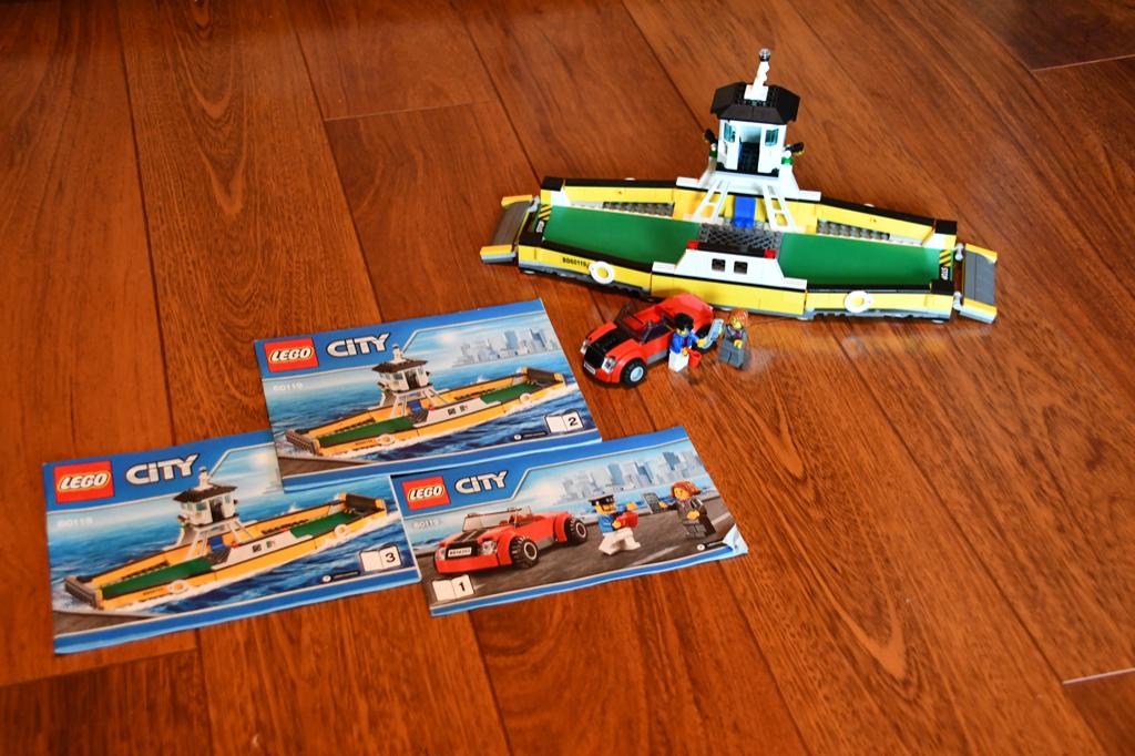 Lego City 60119 Veerpont / Boot Set, Ophalen of Verzenden, Zo goed als nieuw, Complete set, Lego