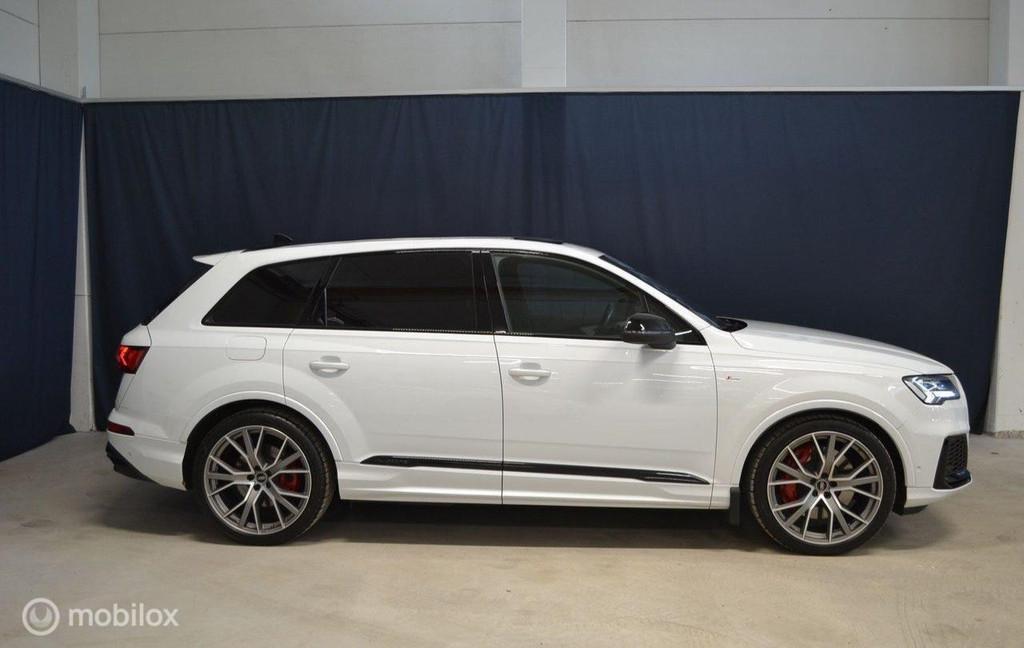 Audi Q7 60 TFSI e quattro S-Line , B&O, trekh, 22 inchaak, Auto's, Audi, Automaat, Verwarming stoelen achter, Gebruikt, 2995 cc