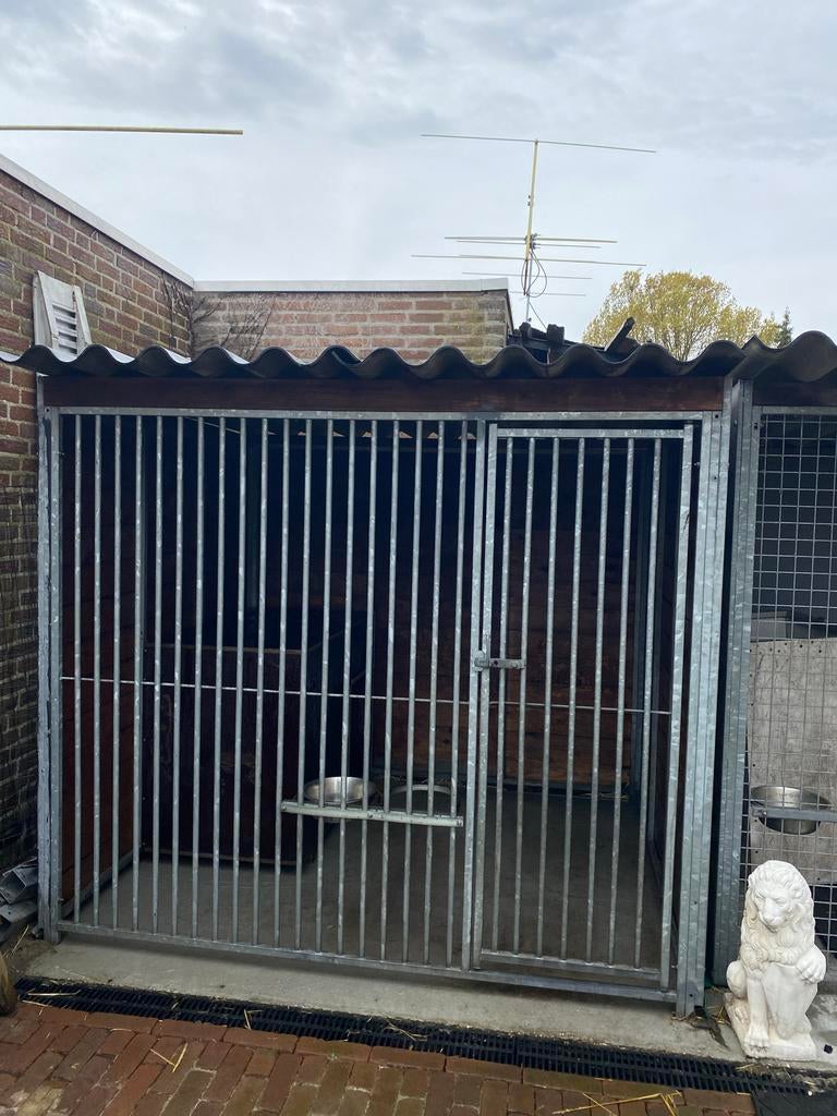 Hondenkennel, buitenhok, Dieren en Toebehoren, Ophalen, Hondenkennel, 100 cm of meer, 110 cm of meer