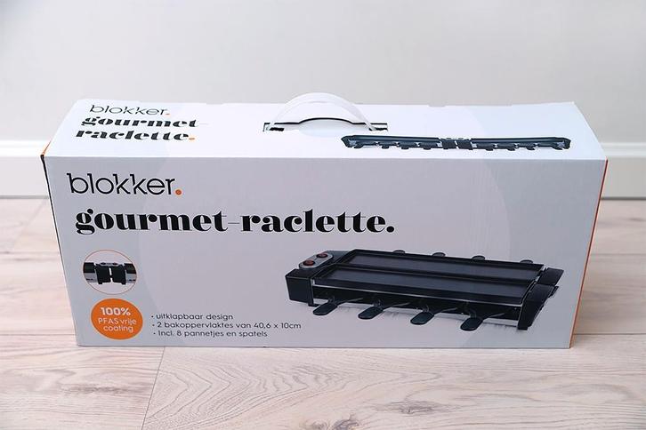 Uitklapbaar Gourmetstel / Raclette voor 8 personen, Witgoed en Apparatuur, Gourmetstellen, 4 t/m 7 personen, Ophalen of Verzenden