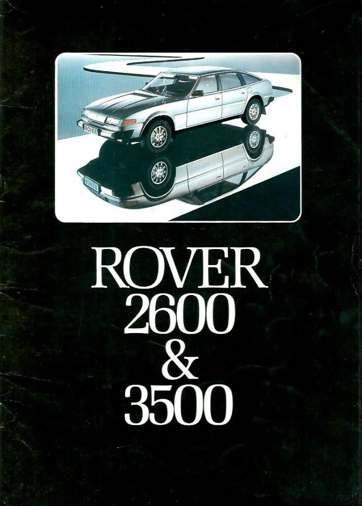 Brochure Rover SD1 2600 en 3500, Ophalen of Verzenden, Gelezen, Overige merken