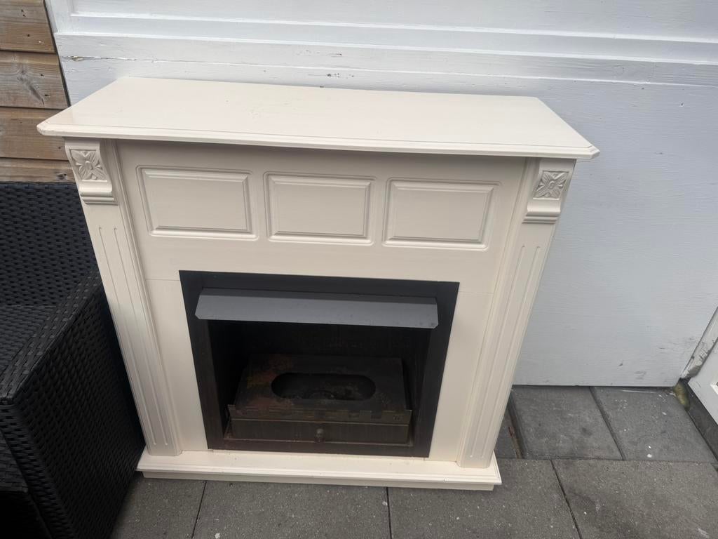 Open haard bijna gratis, Ophalen, Gebruikt, Vrijstaande haard, Houthaard