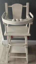 Vintage houten kinderstoel voor poppen, Ophalen, Zo goed als nieuw