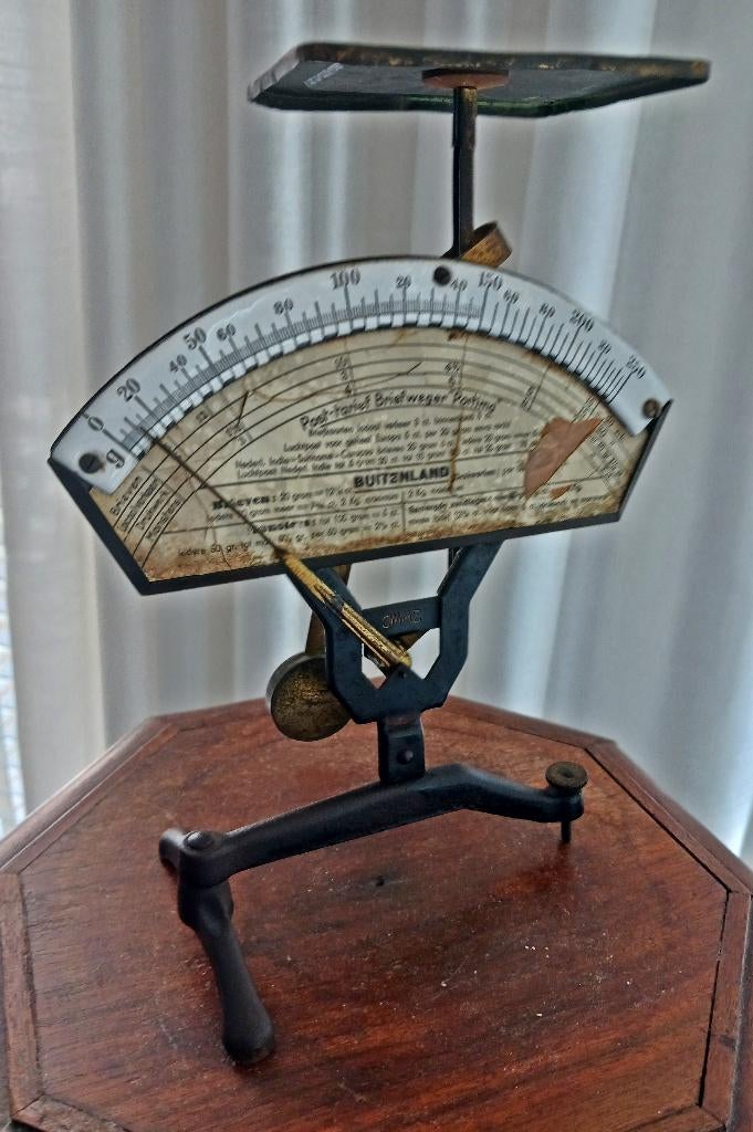 Antieke brievenweger, Antiek en Kunst, Ophalen of Verzenden