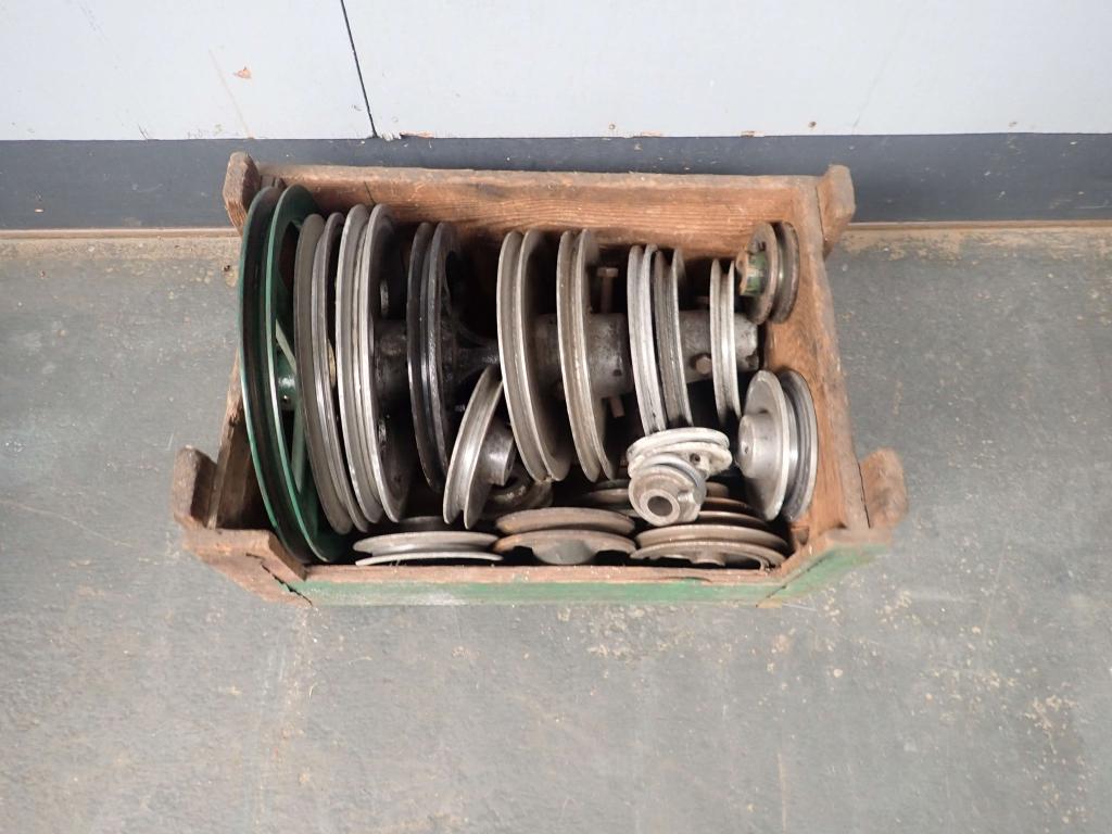 V-snaar poelie / motor poelie / V-riemschijf / snaarschijf, Niet ingevuld, Gebruikt, Niet ingevuld, Ophalen of Verzenden