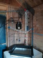 Tekoop aangeboden vogelkooi met toebehoren, Dieren en Toebehoren, Vogels | Hokken en Kooien, Ophalen, Metaal, Vogelkooi