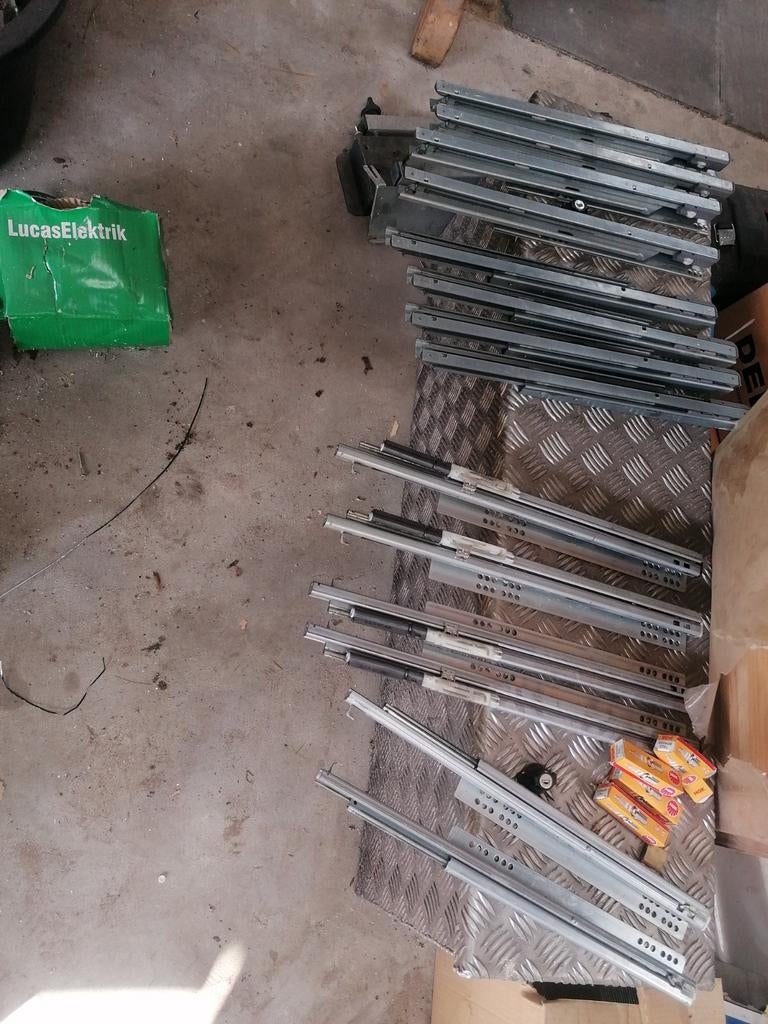 Ladegeleiders, Doe-het-zelf en Verbouw, Ophalen, 250 mm of meer