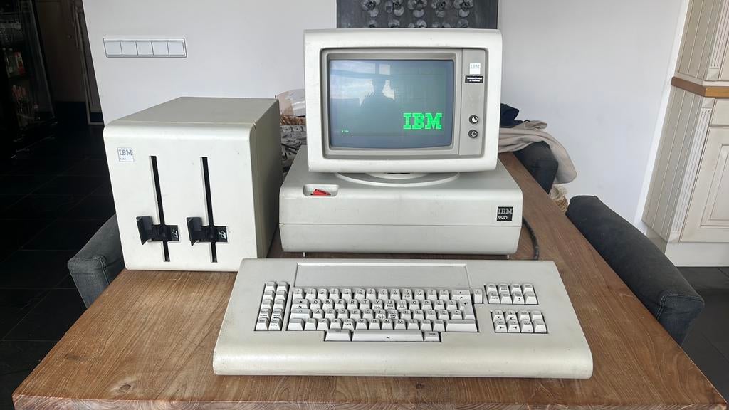 IBM Displaywriter 6580 met orgineel Nederlands toetsenbord, Computers en Software, Vintage Computers, Ophalen