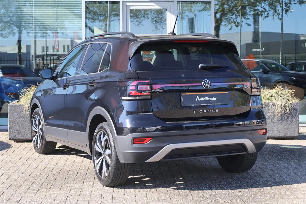 Volkswagen T-Cross 1.0 TSI Life 95pk I Virtual Cockpit I Nav, Keurmerk '100% Onderhouden', T-Cross, Gebruikt, 95 pk