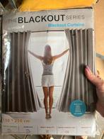 Larson Blackout Gordijn 150x250 cm - Grijs, 100 tot 150 cm, 200 cm of meer, Nieuw, Ophalen of Verzenden