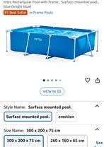 Index zwembad, Minder dan 80 cm, Ophalen of Verzenden, Zo goed als nieuw, Opzetzwembad