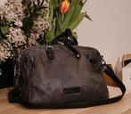 Liebeskind Berlin Handtas/Schoudertas - Donkergrijs Leer, Ophalen of Verzenden, Gebruikt, Grijs, Handtas
