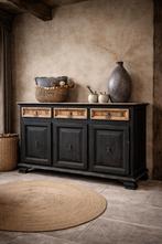 Stoer massief dressoir - apothekerskast, Ophalen, Zo goed als nieuw, 25 tot 50 cm