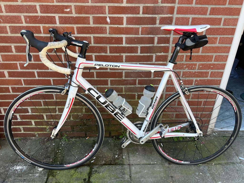 Cube peloton racefiets, Fietsen en Brommers, Fietsen | Racefietsen, Gebruikt, Heren, Aluminium, 57 tot 61 cm