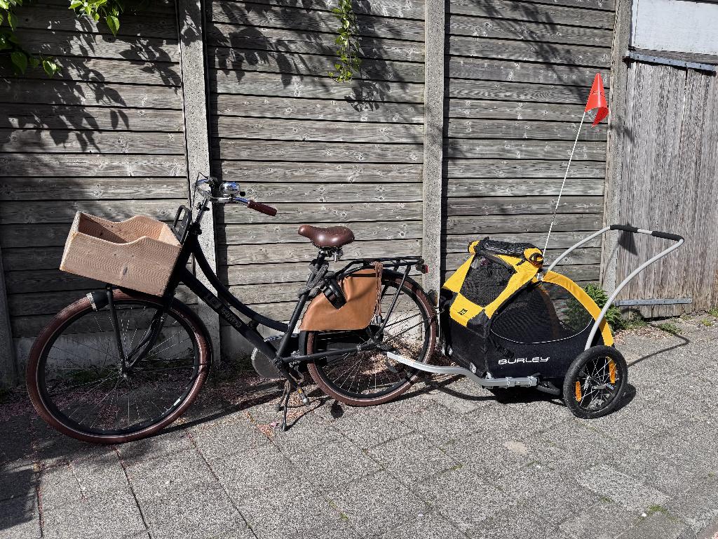 Burley hondenfietskar, Dieren en Toebehoren, Honden-accessoires, Zo goed als nieuw, Ophalen
